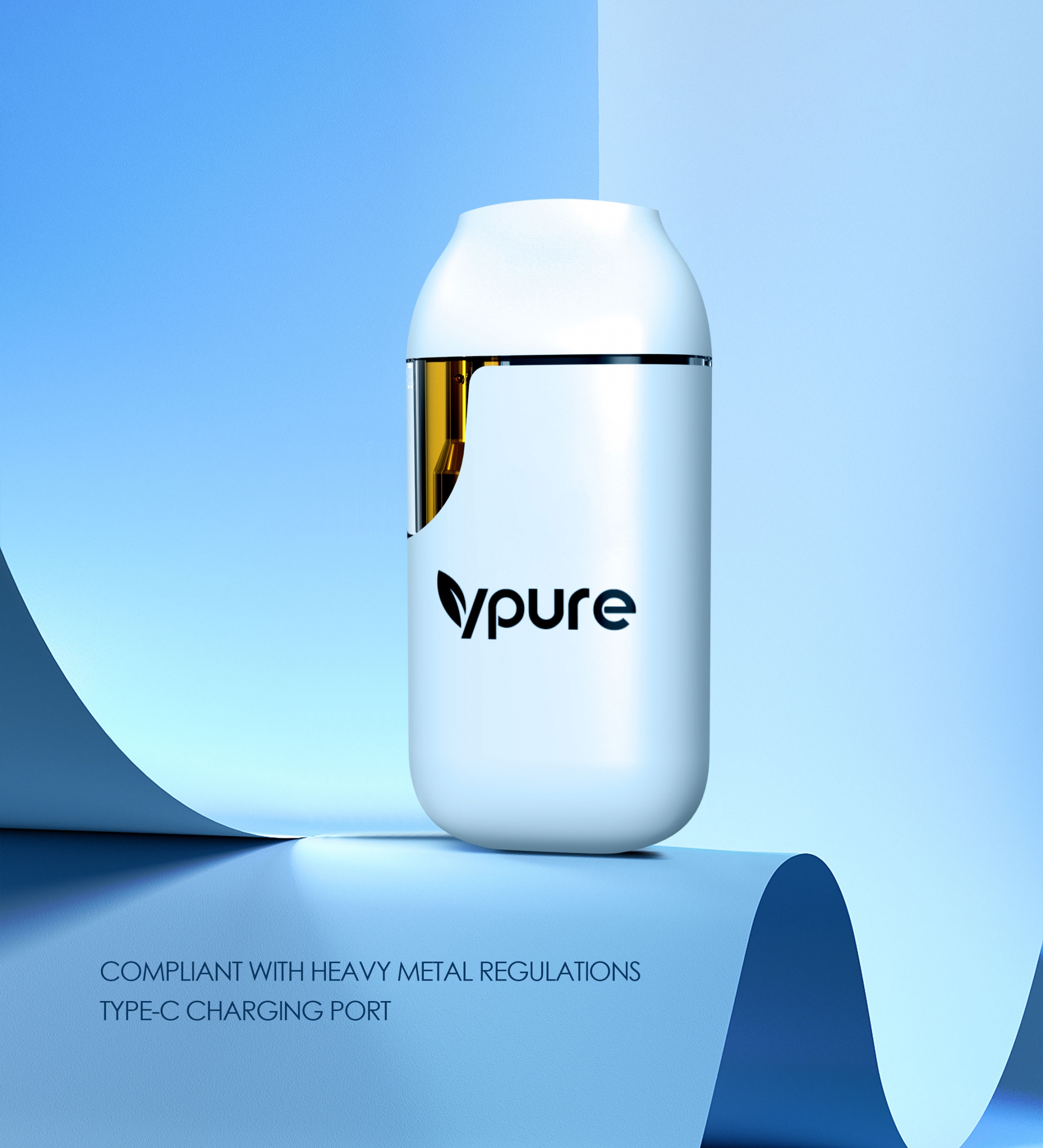 VPURE AF66D 1ml/2ml 1g/2g empty disposable vape pen