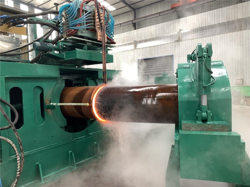 Pengxin Group thick wall bending machine installed and debugged successfully