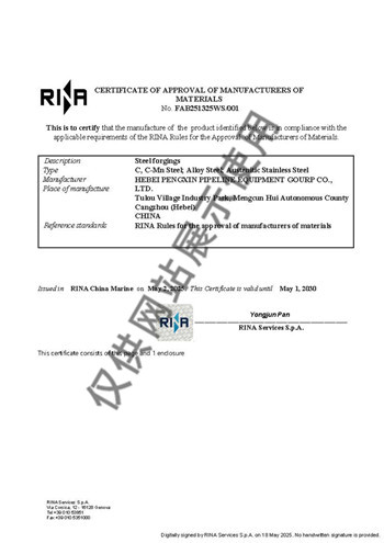 20.RINA意大利船级社证书 (1)