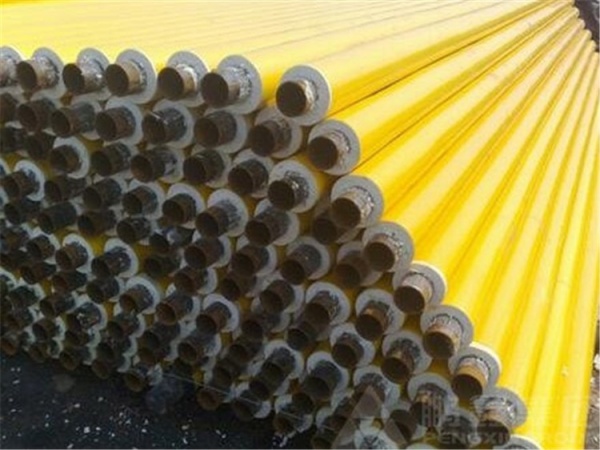 Insulated steel pipe