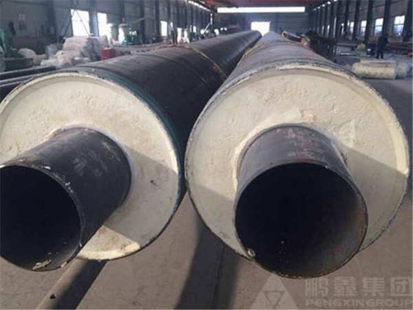 Insulated steel pipe