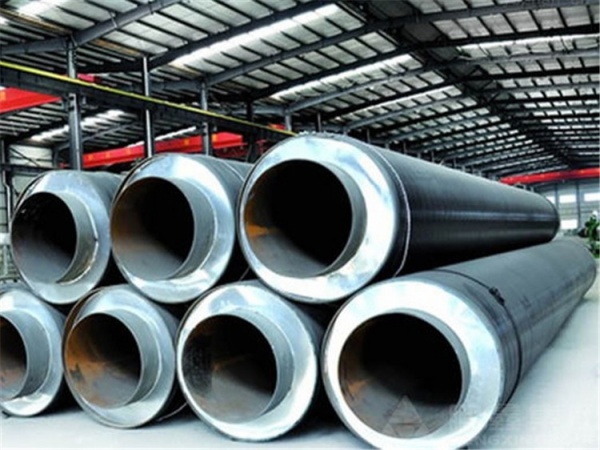 Insulated steel pipe