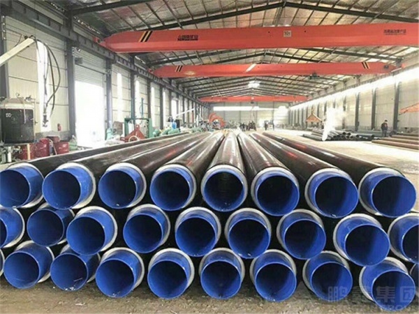 Insulated steel pipe