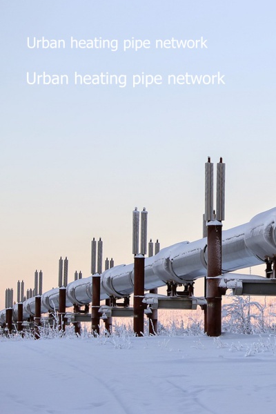 Urban heating pipe network
