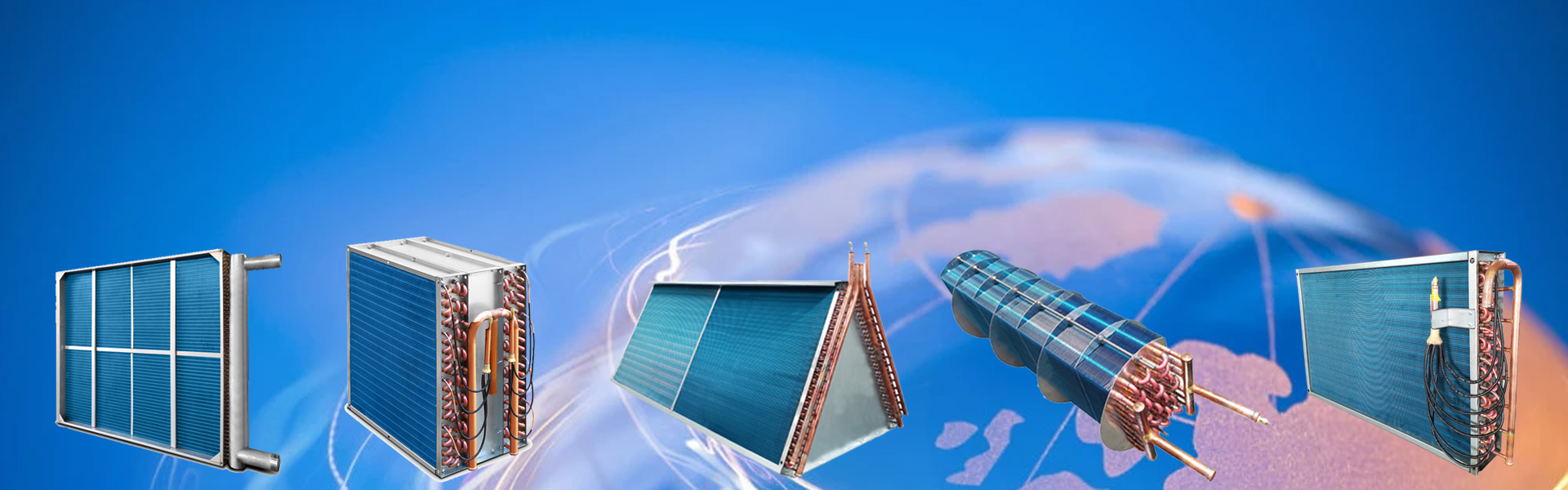 Fin tubes heat exchanger