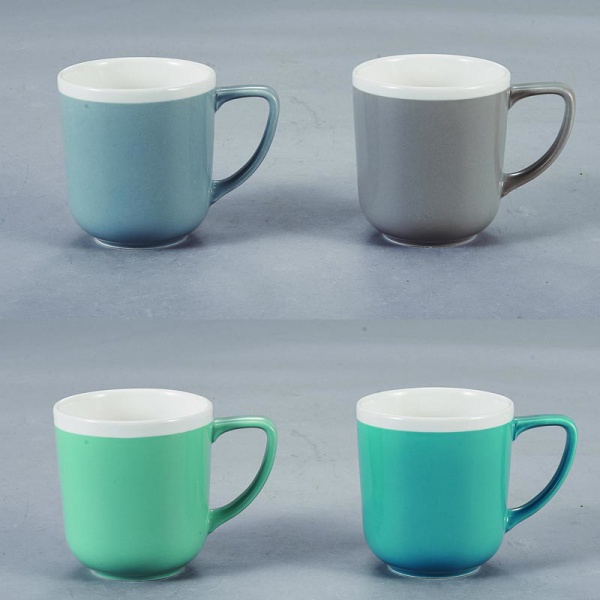 Morandi color ceramic mug