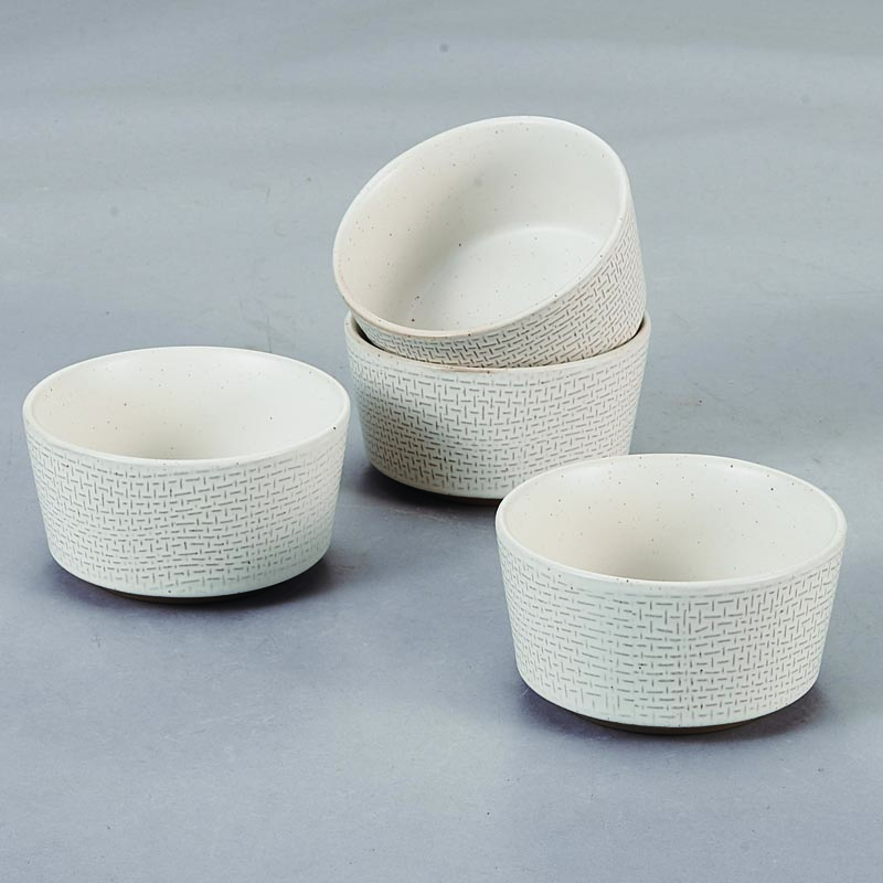 High quality white porcelain bowl