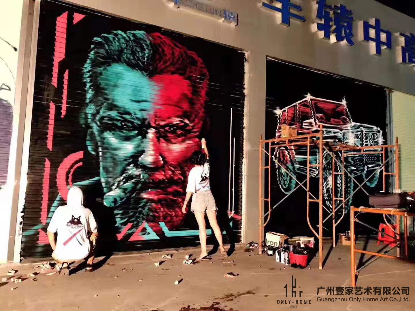 怎么选择正规靠谱的墙体彩绘？