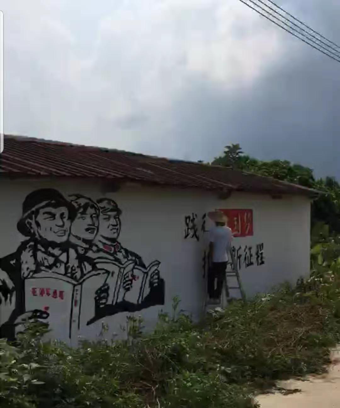 茂名市桓桥柑村文化墙 新农村建设文化墙