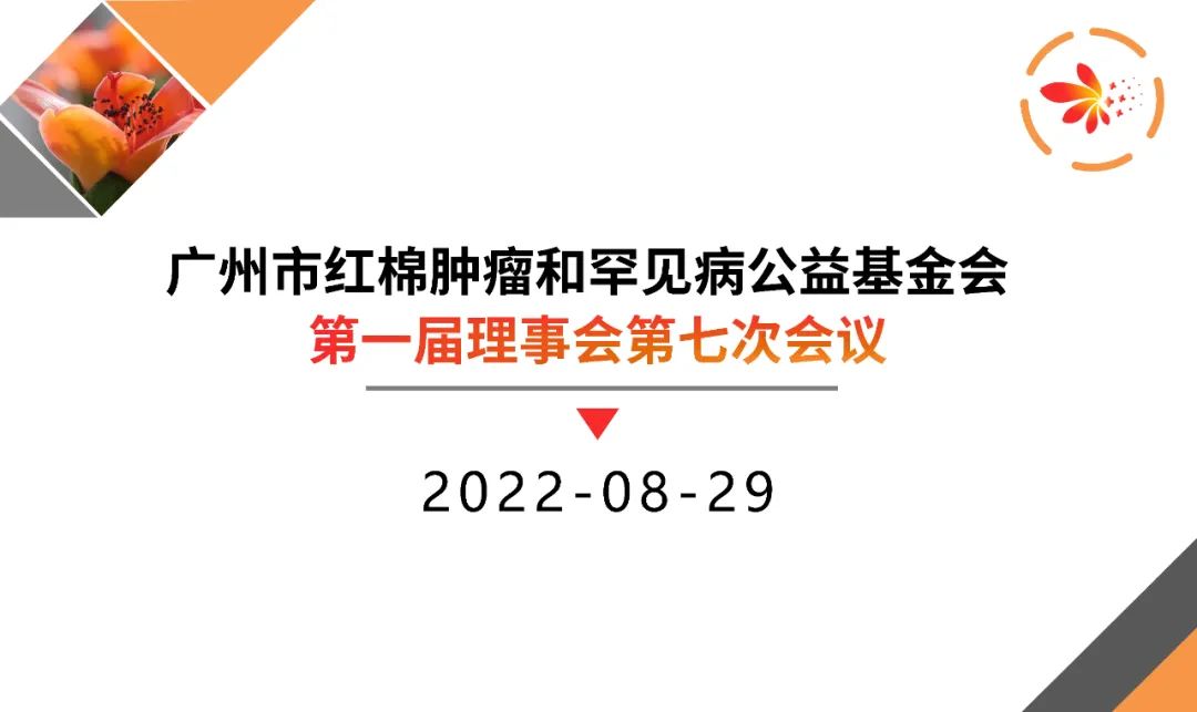 机构资讯 |基金会第一届理事会第七次会议顺利召开