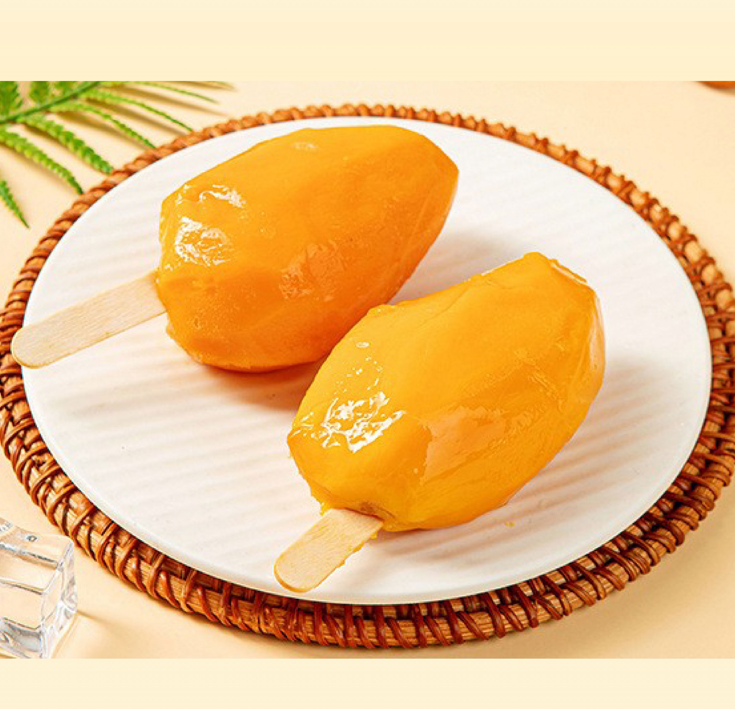 One bite and you're hooked! This frozen mango is your ticket to all the sweet moments