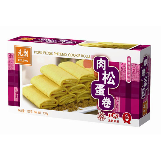 元朗肉松蛋卷150克