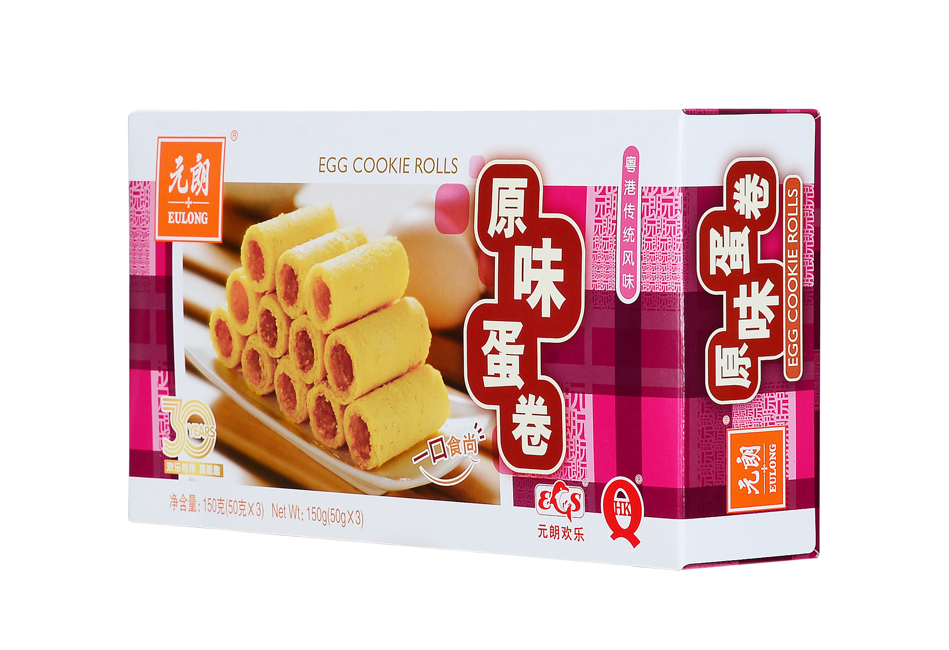 元朗原味蛋卷150克