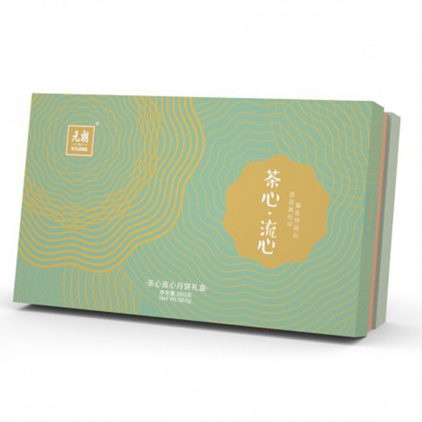 元朗茶心流心月饼礼盒360g