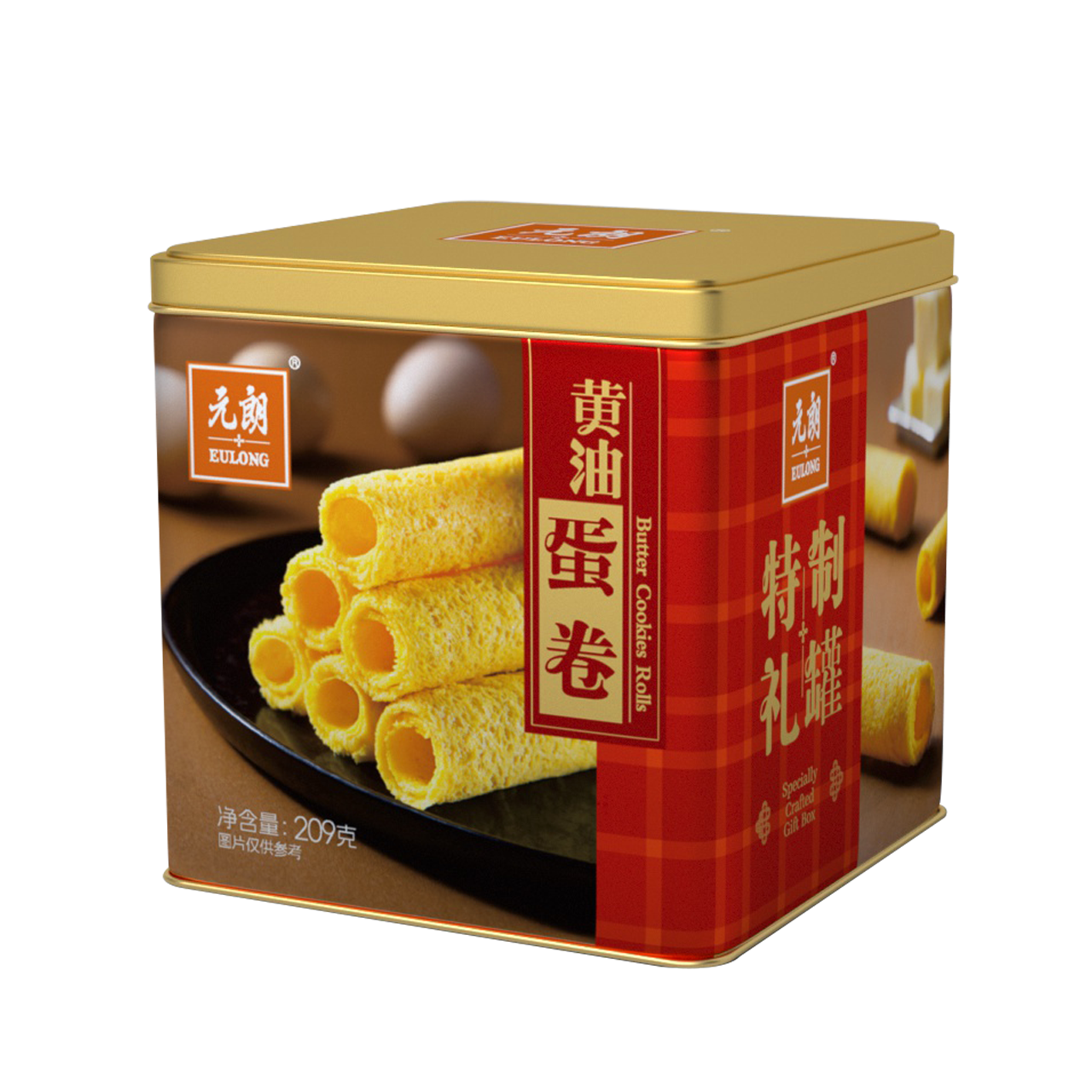 元朗黄油蛋卷209g