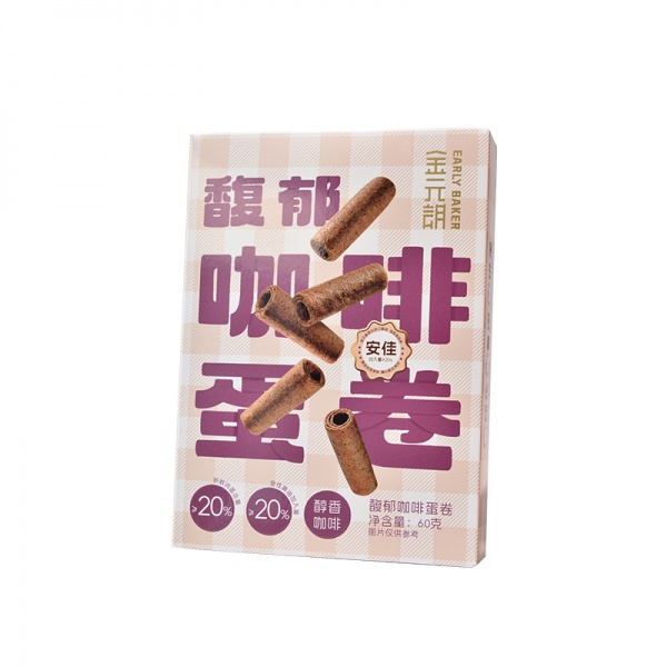 金元朗馥郁咖啡蛋卷60g
