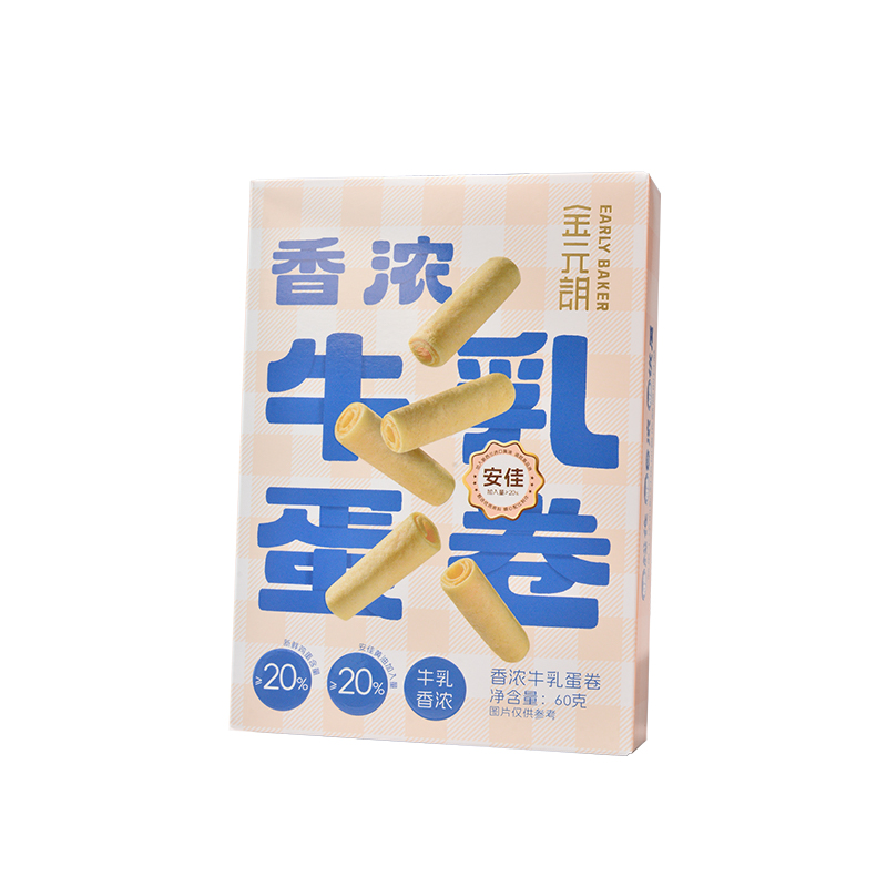 金元朗香浓牛乳蛋卷60g