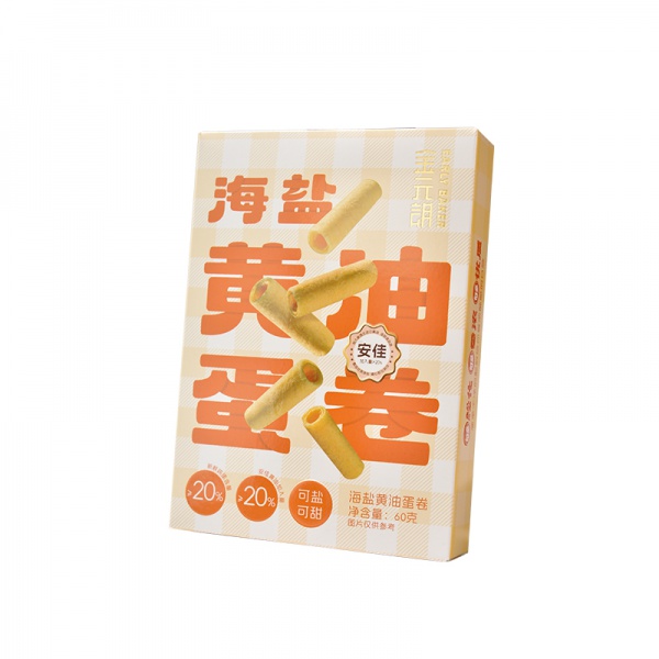 金元朗海盐黄油蛋卷60g