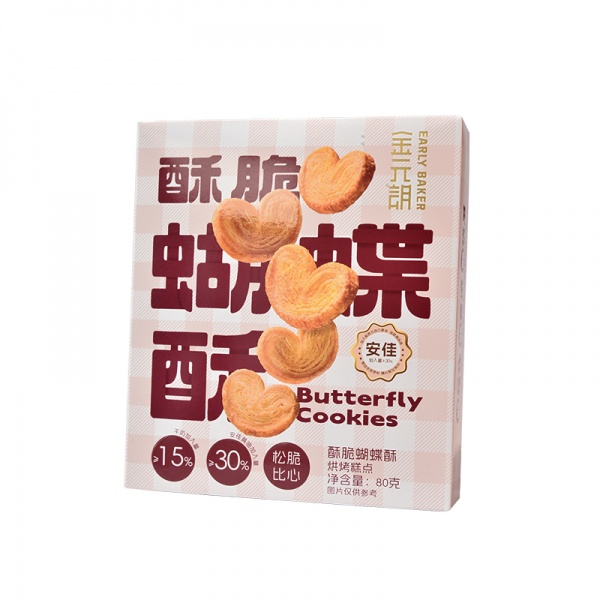 金元朗酥脆蝴蝶酥80g