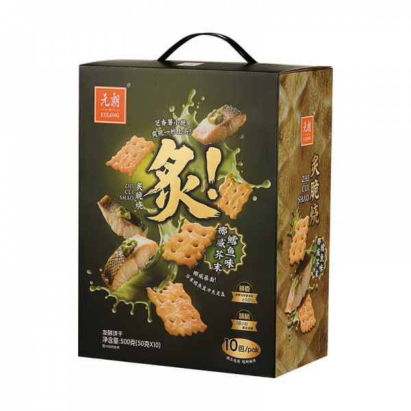 元朗炙脆烧挪威芥末鳕鱼味500g