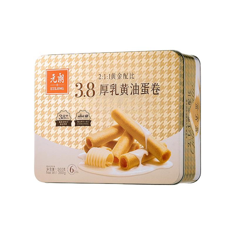 元朗厚乳黄油蛋卷360g