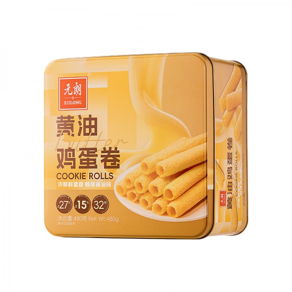 元朗黄油鸡蛋卷480g
