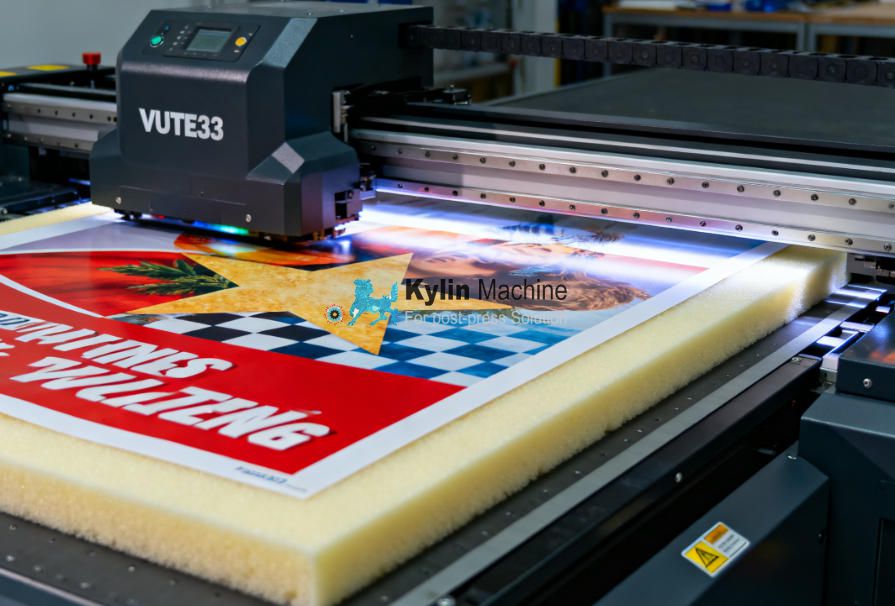 Printing on various materials with the EFI VUTEk M3h