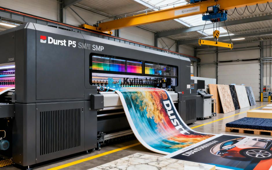 alt with keywords='A collection of diverse products made with the Durst P5 SMP, including packaging and displays'