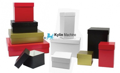 Automatic Robotic spotter machine for rigid box making and case making
