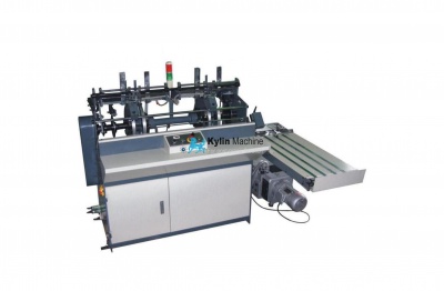 End paper pasting machine