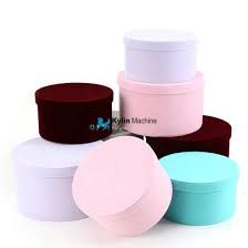 Paper round boxes machine