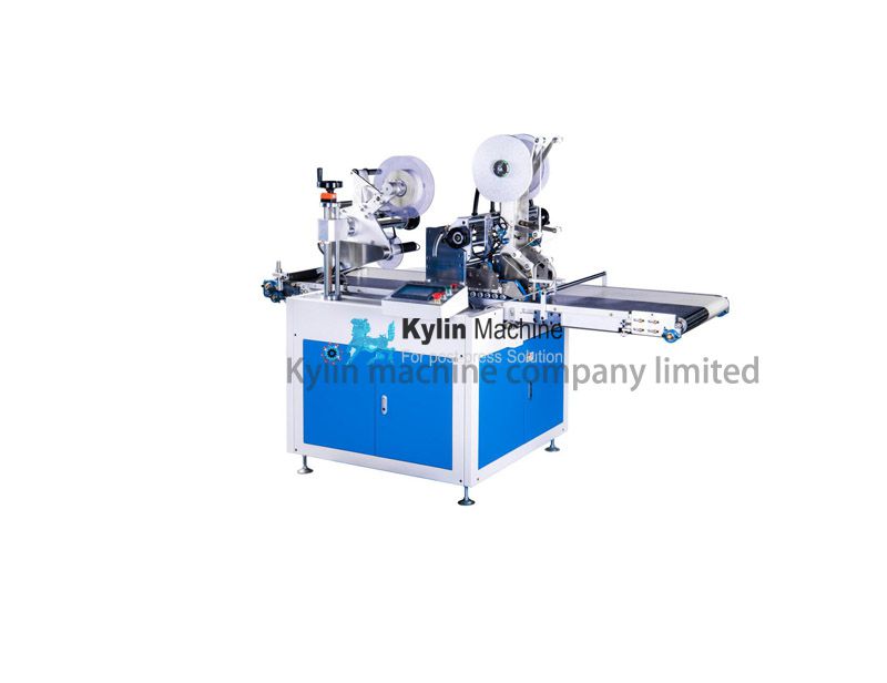 Double-side adhesive tape applicator for foldable box