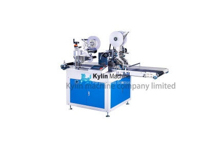 Double-side adhesive tape applicator for foldable box