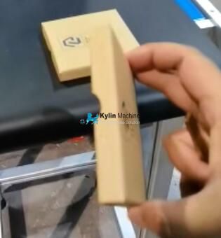 Auto hot stamp and thumb cutter
