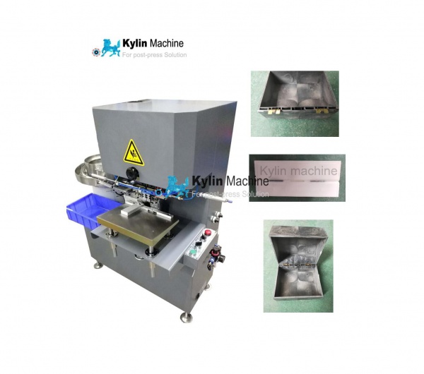 Coil spring attached machine