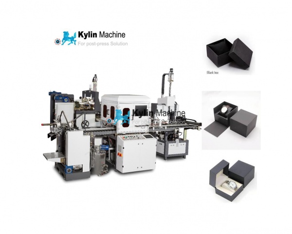 Automatic watch box making machine