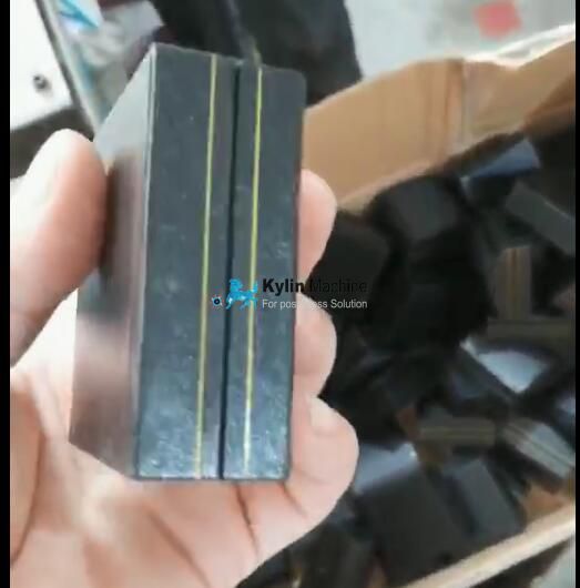 Jewelery box edge gilding machine