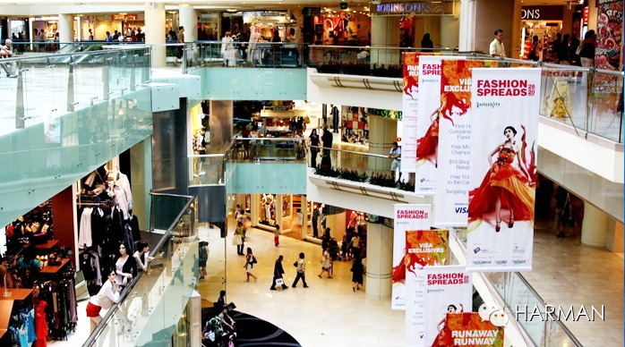 商场、超市卖场HARMAN(哈曼)品牌公共广播系统解决方案