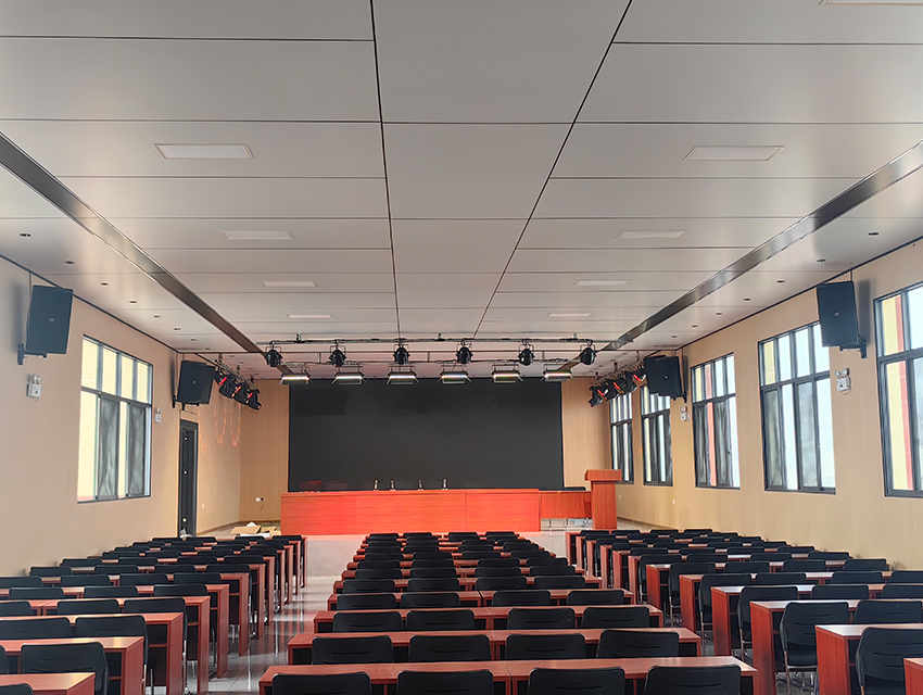 德扑之星品牌扩声系统成功应用于某乡镇的中心学校