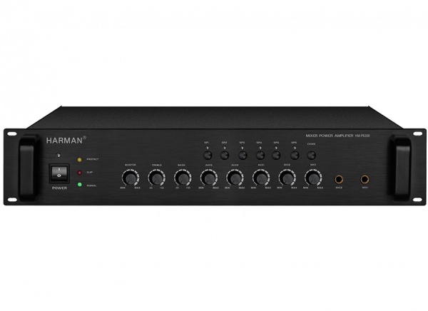 带前置/6分区合并式广播功率放大器 300W