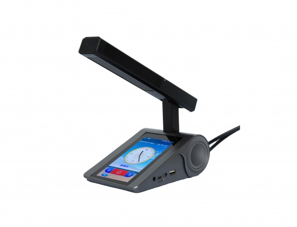 IPS-5寸同传有线网络发言主席、代表话筒（方咪杆）