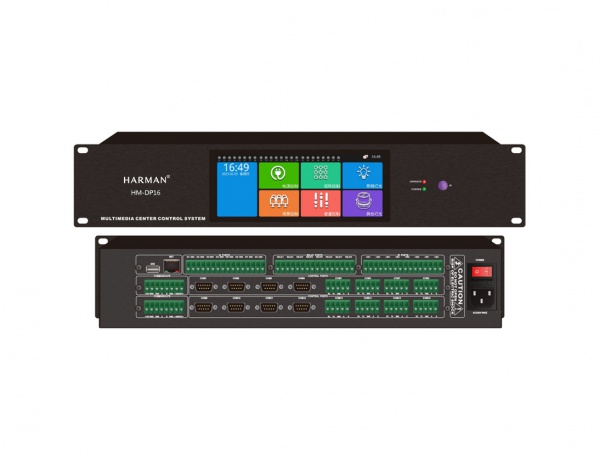 中控主机（新款带屏16路）