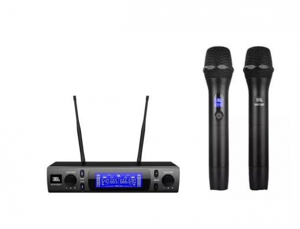 美国JBL 双无线手持话筒