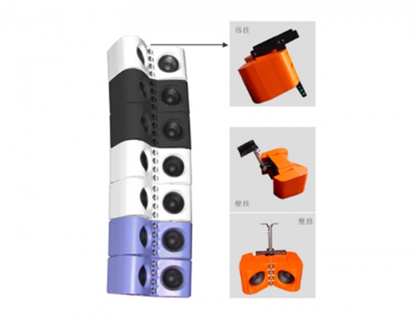 多功能线阵列全频扬声器