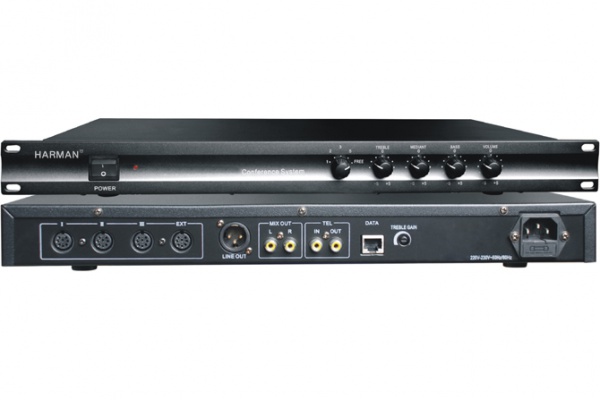 多功能轻便式会议系统主控机