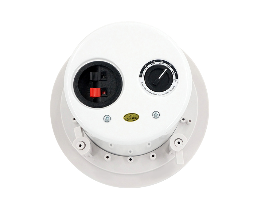 定压定阻可调同轴吸顶喇叭 HM-616T