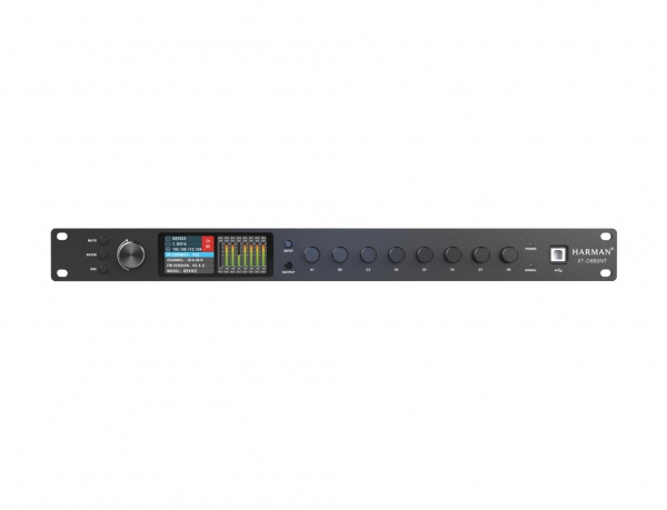 8进8出数字音频矩阵（双彩屏显示）