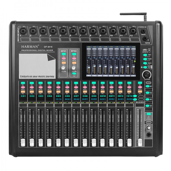 16路数字调音台  DF-M16