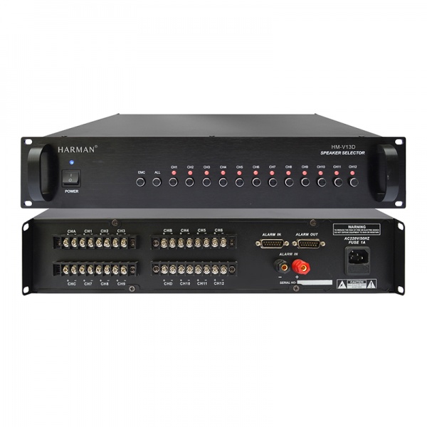 12路分区矩阵器