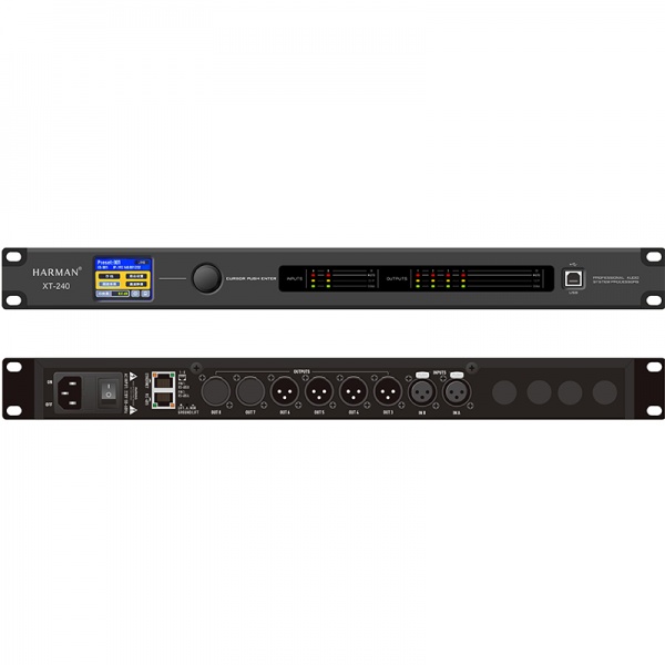 2进4出音频处理器（彩屏版）